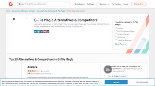 
                            4. E-File Magic Alternatives & Competitors | G2