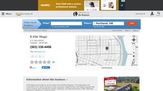 
                            3. E-File Magic in Portland, OR 97294 - OregonLive.com