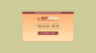 
                            2. e-IEP PRO® (Developed by MediaNet Solutions, Inc.) - Iep Pro Portal