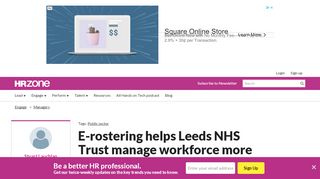 
                            8. E-rostering helps Leeds NHS Trust manage workforce more ... - E Rostering Leeds Teaching Hospitals Portal