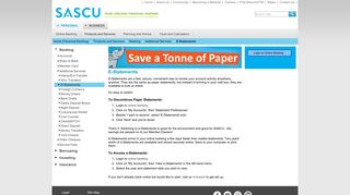 
                            6. E-Statements - SASCU - Www Sascu Com Portal