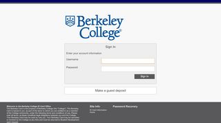 
                            7. eAccounts Home - Blackboard.com - Berkeley College Blackboard Student Portal
