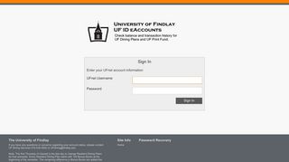 
                            2. eAccounts Home - Blackboard.com - University Of Findlay Blackboard Portal