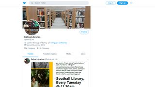 
                            8. Ealing Libraries (@EalingLibs) | Twitter - Ealing Central Library Portal