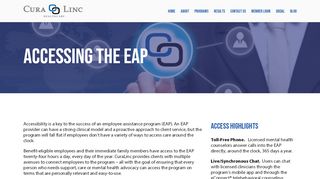 
                            5. EAP Access - CuraLinc - Curalinc Provider Portal