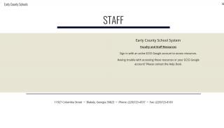 
                            3. Early County Schools - Staff - Early K12 Ga Us Parent Portal