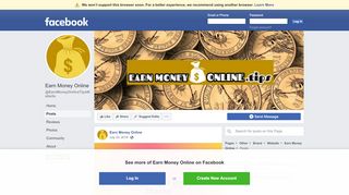 
                            6. Earn Money Online - Posts | Facebook - Za Gl Sign Up