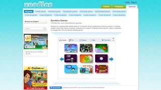 
                            3. Earobics Games - Zoodles Kid Mode - Earobics Com Portal