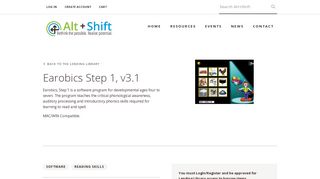 
                            1. Earobics Step 1, v3.1 | Alt+Shift - Earobics Com Portal