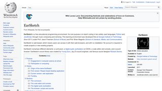 
                            4. EarSketch - Wikipedia