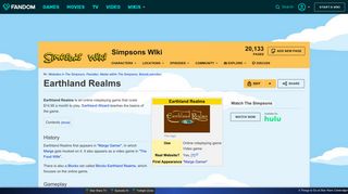 
                            8. Earthland Realms | Simpsons Wiki | Fandom - Earthland Realms Sign Up