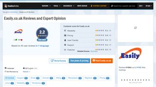 
                            5. Easily.co.uk Reviews by 40 Users & Expert Opinion - Jan 2020 - Easily Co Uk Portal