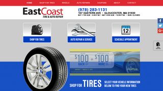
East Coast Tire & Auto Repair  
