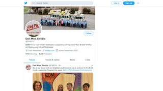 
East Miss. Electric (@EMEPA) | Twitter  
