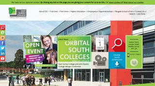
                            3. East Surrey College: Home - East Surrey College Portal