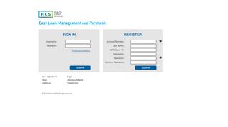 
Easy Loan Management and Payment. - HCS
