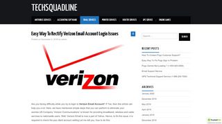 
Easy Way to Rectify Verizon Email Account Login Issues ...  
