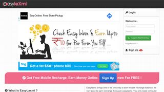 
EasyLaxmi.com: Free Mobile Recharge | Free Talktime ...  
