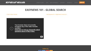 
                            5. Easynews 101 - Video Tutorials - Global Search | Easynews ... - Easynews Portal