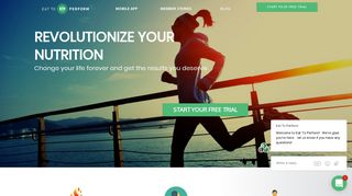 Eat To Perform Online Nutrition Coaching - Eat To Perform Web App Portal