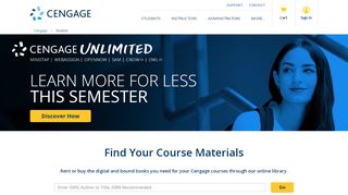 eBooks, Textbooks & Digital Materials for Students - Cengage