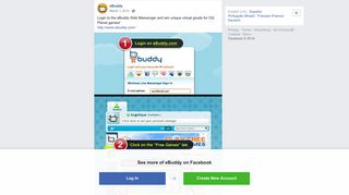 eBuddy - Login to the eBuddy Web Messenger ... - Facebook - Ebuddy Portal Facebook