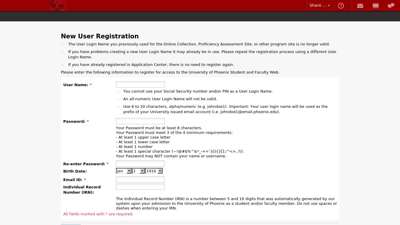 eCampus: Registration - University of Phoenix