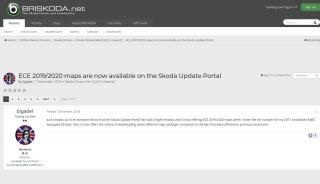 
                            5. ECE 2019/2020 maps are now available on the Skoda Update Portal ... - My Skoda Portal