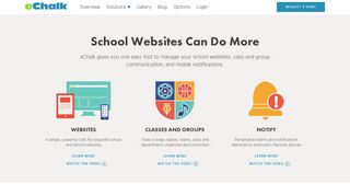
                            2. eChalk: Beautiful School Websites, Emergency Notifications ... - Www Echalk Com Portal