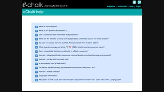 
                            6. eChalk help - Www Echalk Com Portal