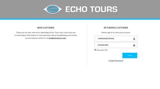 
                            3. Echo Tours | Sign-In - Echo Tours Sign In