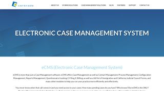
                            5. eCMS | Integrated Case Management System | Cerenade - Eimmigration Caseworker Login