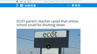 
                            5. ECOT parent, teacher upset that online school could be ...