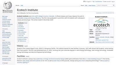 
Ecotech Institute - Wikipedia
