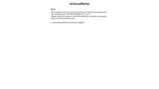 
                            4. eCW (Use Chrome) - My Eclinicalworks Portal
