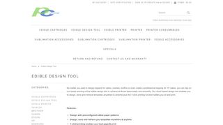 
                            2. Edible Design Tool - PC Universal - Giftimprint Login
