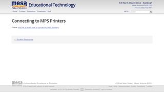 
                            6. EdTech » Connecting to MPS Printers - Mesa Public Schools - Mps Printer Portal