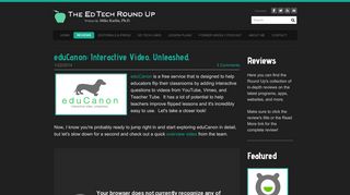
                            7. eduCanon: Interactive Video. Unleashed. - The EdTech ...
