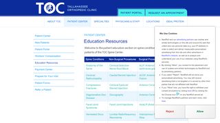 
                            6. Education Resources | Tallahassee Orthopedic Clinic - Toc Tallahassee Patient Portal
