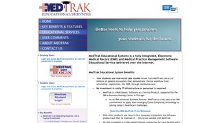 
                            5. Educational Services - MedTrak Systems, Inc. - Medtrak Portal