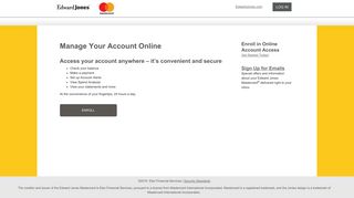 Edward Jones MasterCard® | Online Account Access - Edward Jones Rewards Portal