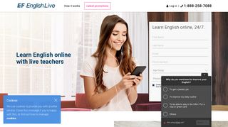 EF English Live: The biggest Online English School with Live ... - Perfect Language Portal