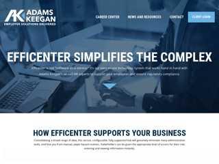 Efficenter Simplifies The Complex - Adams Keegan