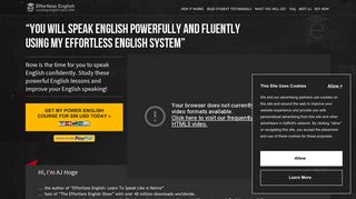 
                            7. Effortless English Club - Effortless Portal
