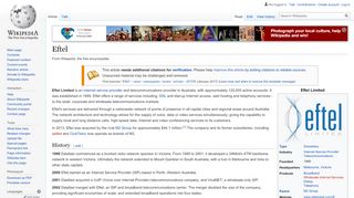 Eftel - Wikipedia - Aanet Portal