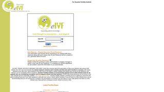eIVF Patient Portal - Login - Houston - Houston Fertility Institute - Hfi Ivf Portal