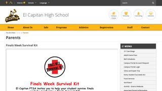 
                            1. El Capitan High School - Parents - El Capitan Parent Portal