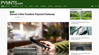 
Elavon Introduces Fusebox Payment Gateway | PYMNTS.com  
