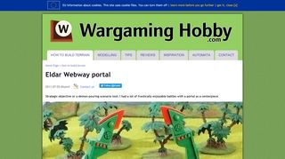 
                            5. Eldar Webway portal - Wargaming Hobby, Painting, Terrain, Images ... - Eldar Webway Portal