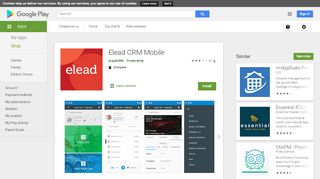 Elead CRM Mobile - Apps on Google Play - Eleads Mobile Portal